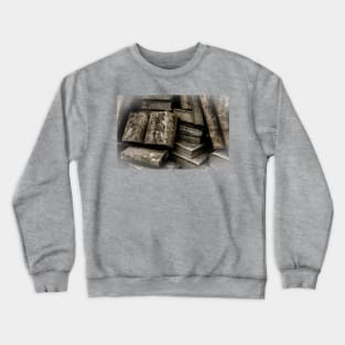 Stone Books Sculpture Crewneck Sweatshirt